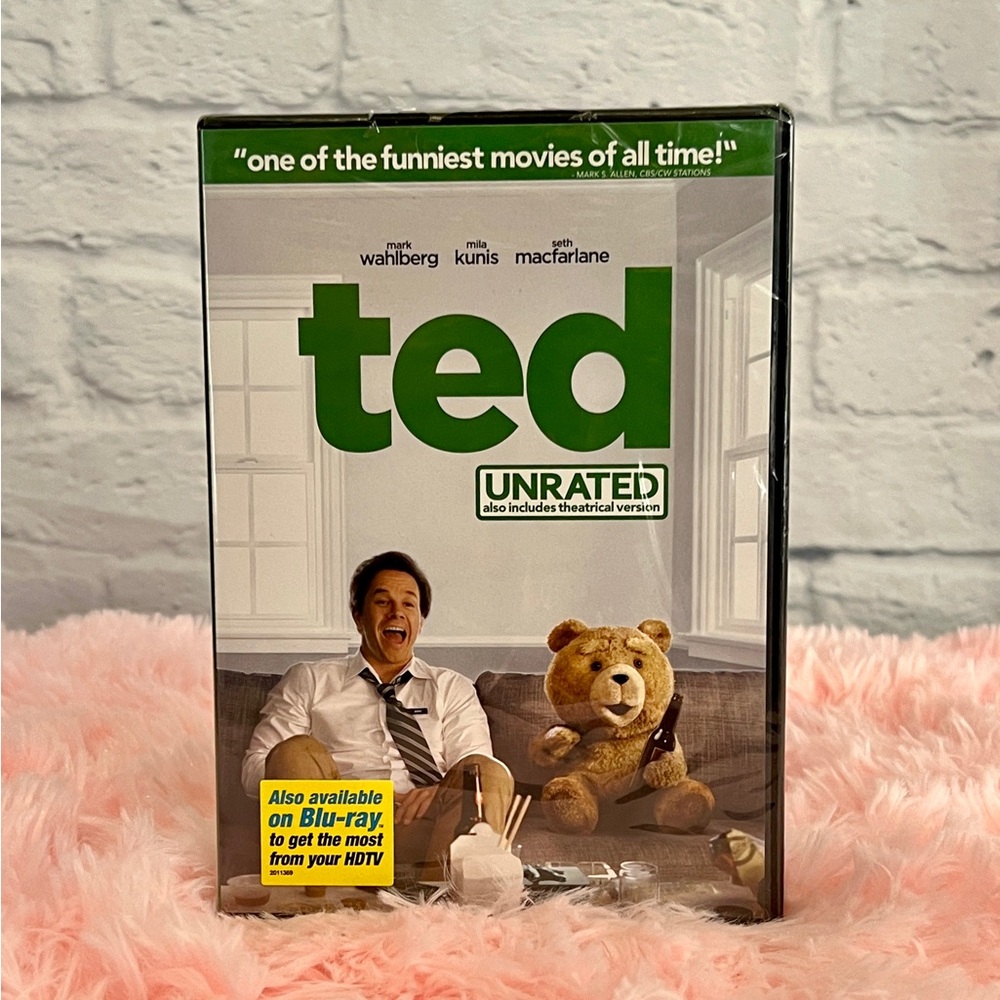 New Ted UNRATED Edition Movie DVD Widescreen